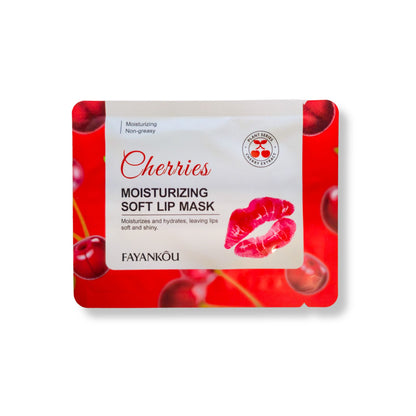Self care gifts Cherry lip mask for soothing and nourishing dry lips.