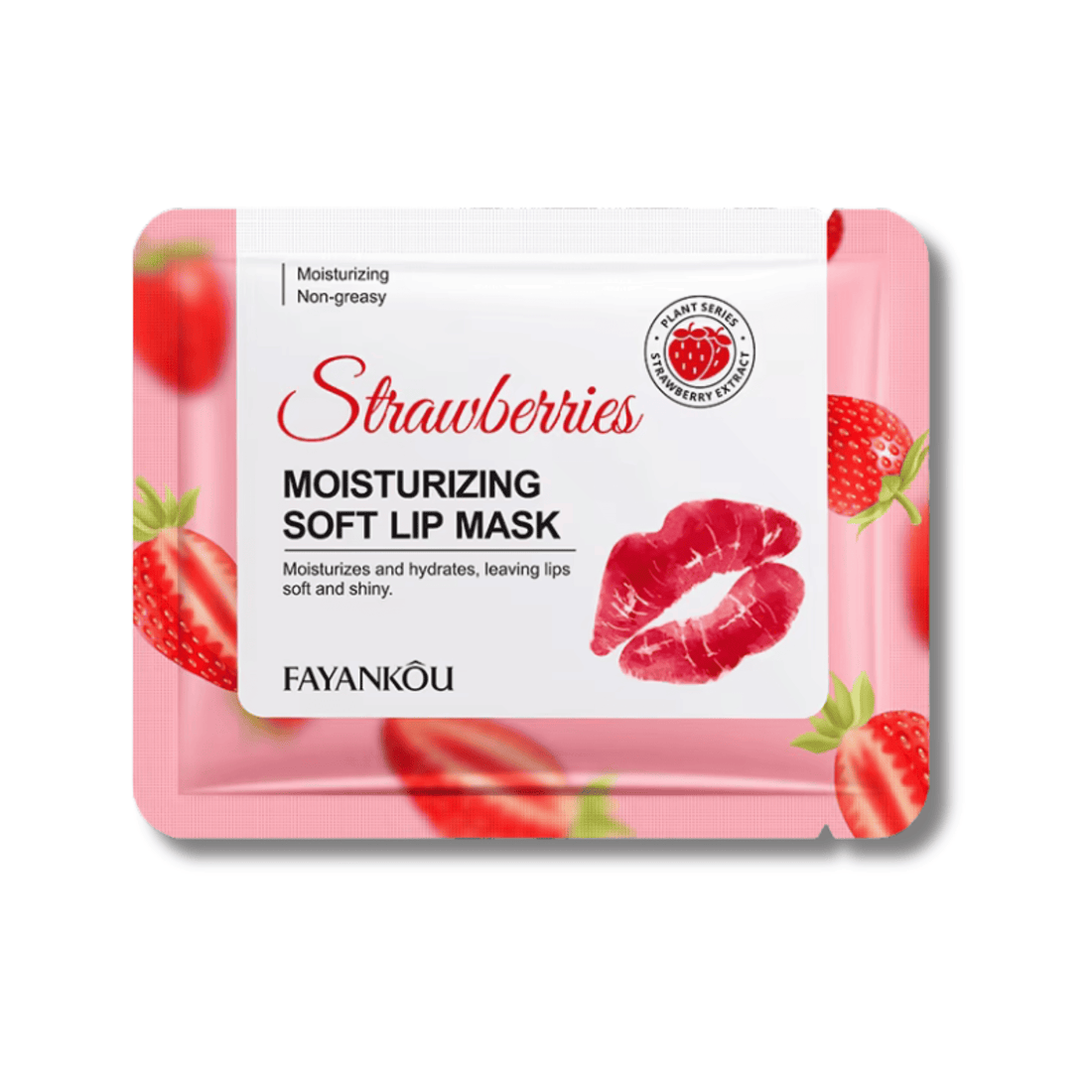 Selfcare gifts – Strawberries Soft Moisturizing Lip Mask with strawberry extract