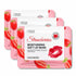 Three packets of FAYANKÖU Strawberry Moisturising Soft Lip Mask from heavenly boxes. Makes an ideal gift for her in our build a gift box
