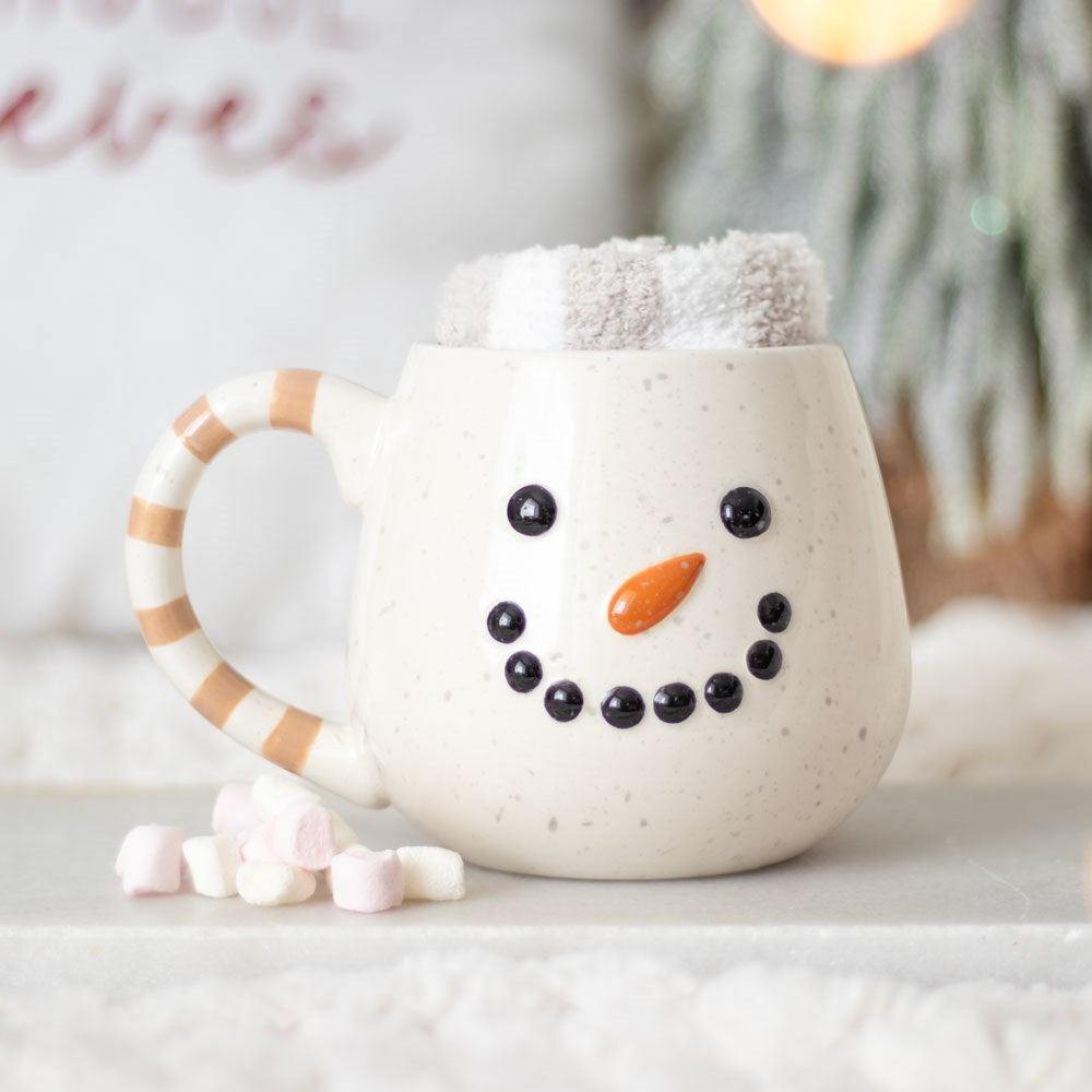 Snowman Mug & Socks Set