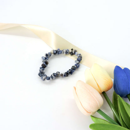 Sodalite Crystal Chip Bracelet