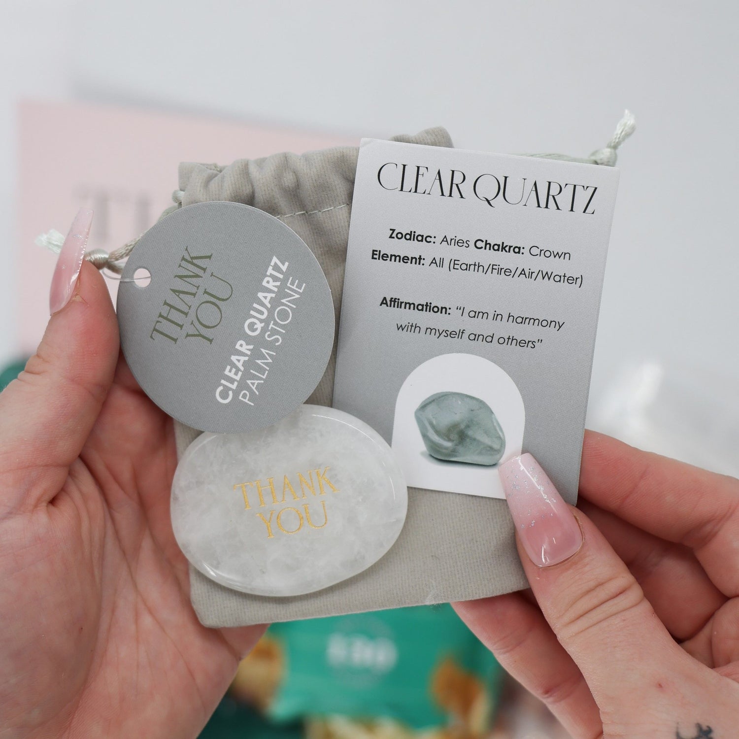 Thank you gifts – calming box with face mask and peanut butter popcorn