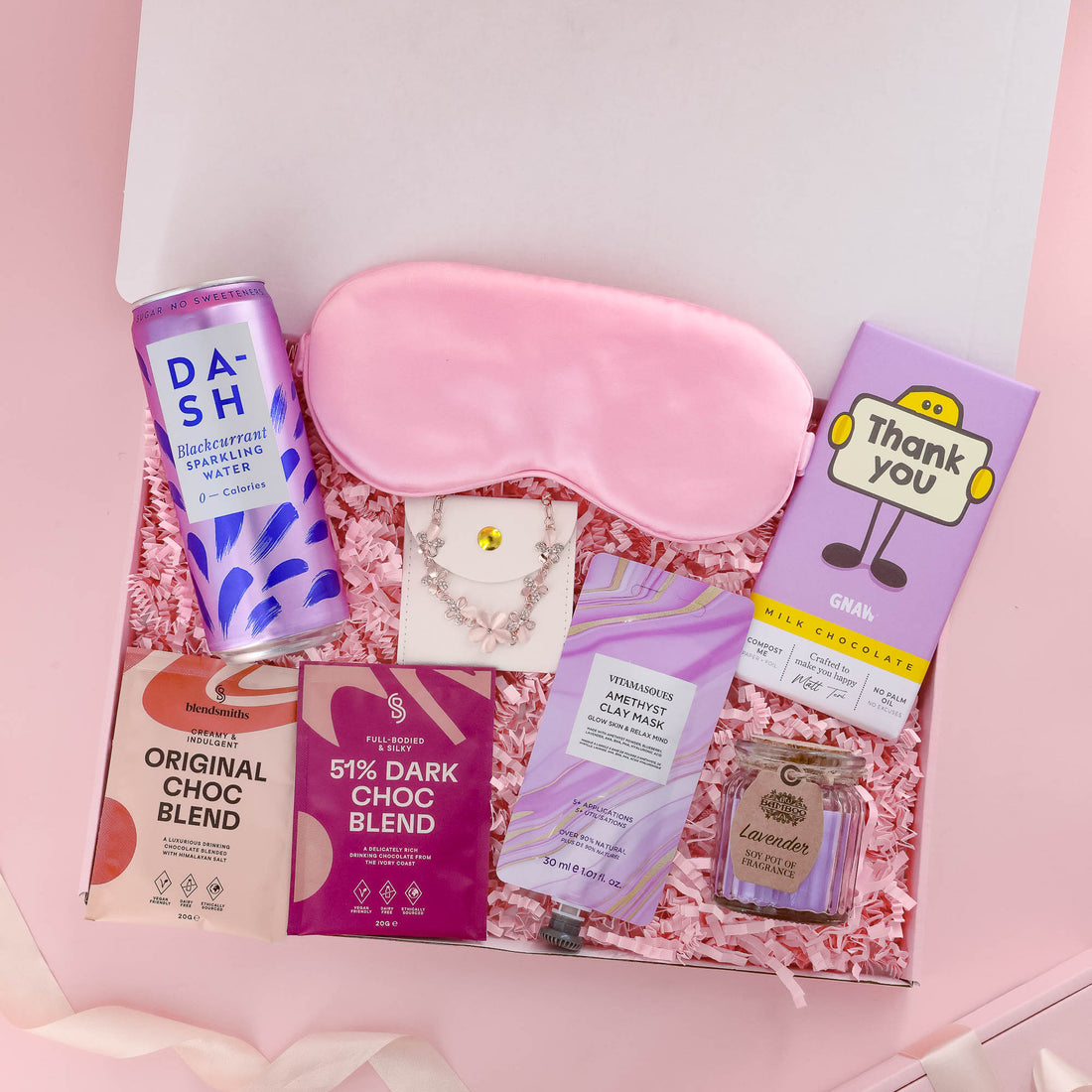 Thank You Gift Box – thoughtful thank you gifts for her with chocolate and keepsakes