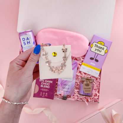 Thank You Gift Box – gratitude gift box with treats, pampering, and relaxation items