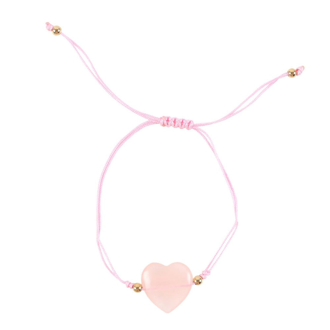 thinking of you gifts – you are loved bracelet with rose quartz heart