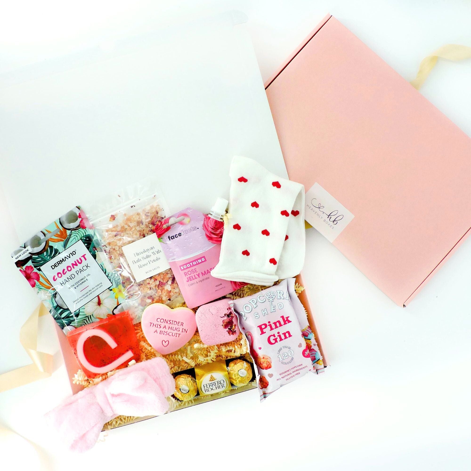 Thinking of You Hampers – a premium pampering box filled with indulgent spa-inspired treats.