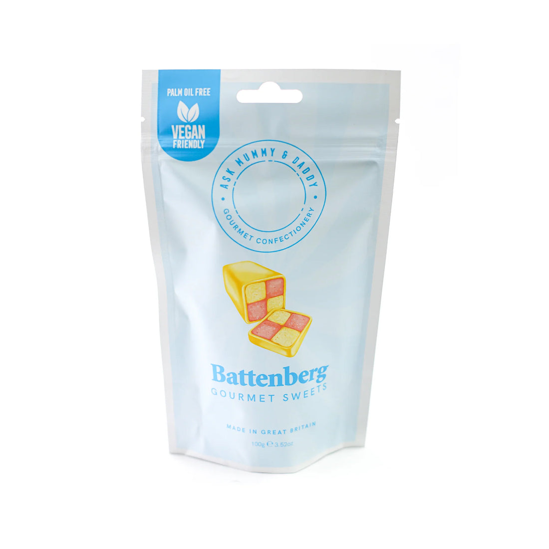 Vegan Gift for Her - Battenberg Gourmet Sweets. A thoughtful vegan gift