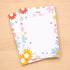 You Got This A5 Deskpad with a motivational floral border, perfect for organizing notes and goals, featuring an uplifting phrase for your workspace.