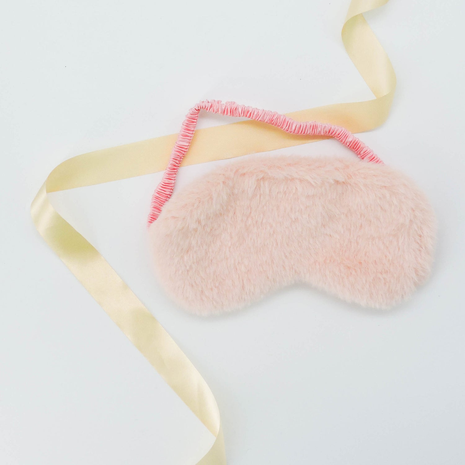 Plush Eye Mask Pink