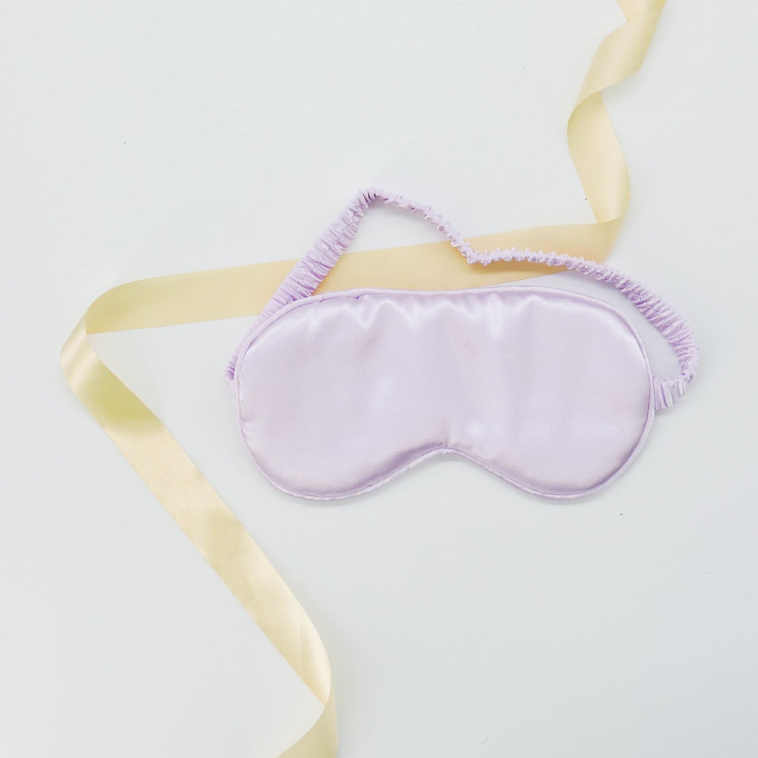 Purple Silk Eye Mask - Rest in Style